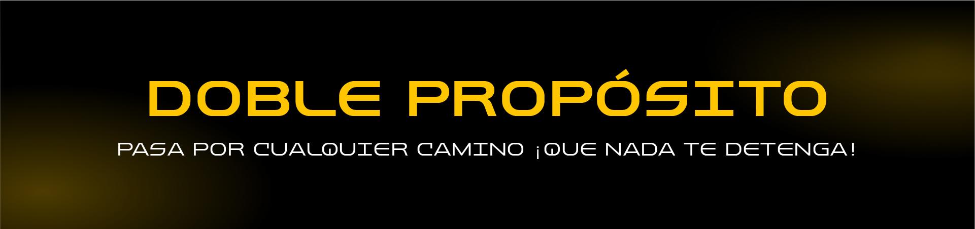 Banner Doble Propósito