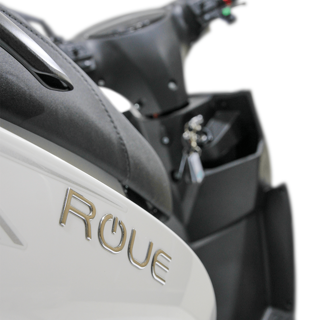 Motoneta Eléctrica Blanco y Negro ROUE ZS