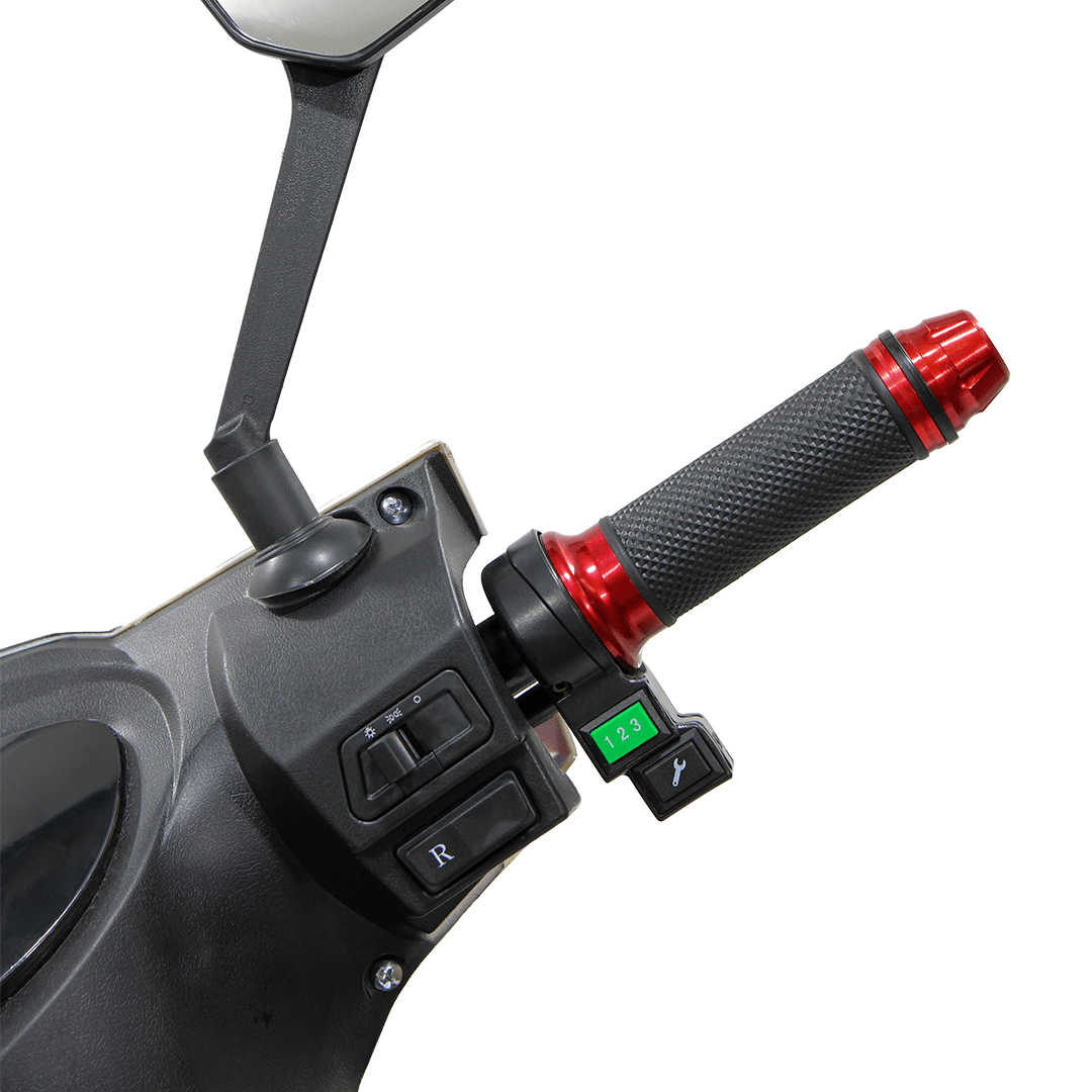 Motoneta Eléctrica Blanco y Negro ROUE ZS