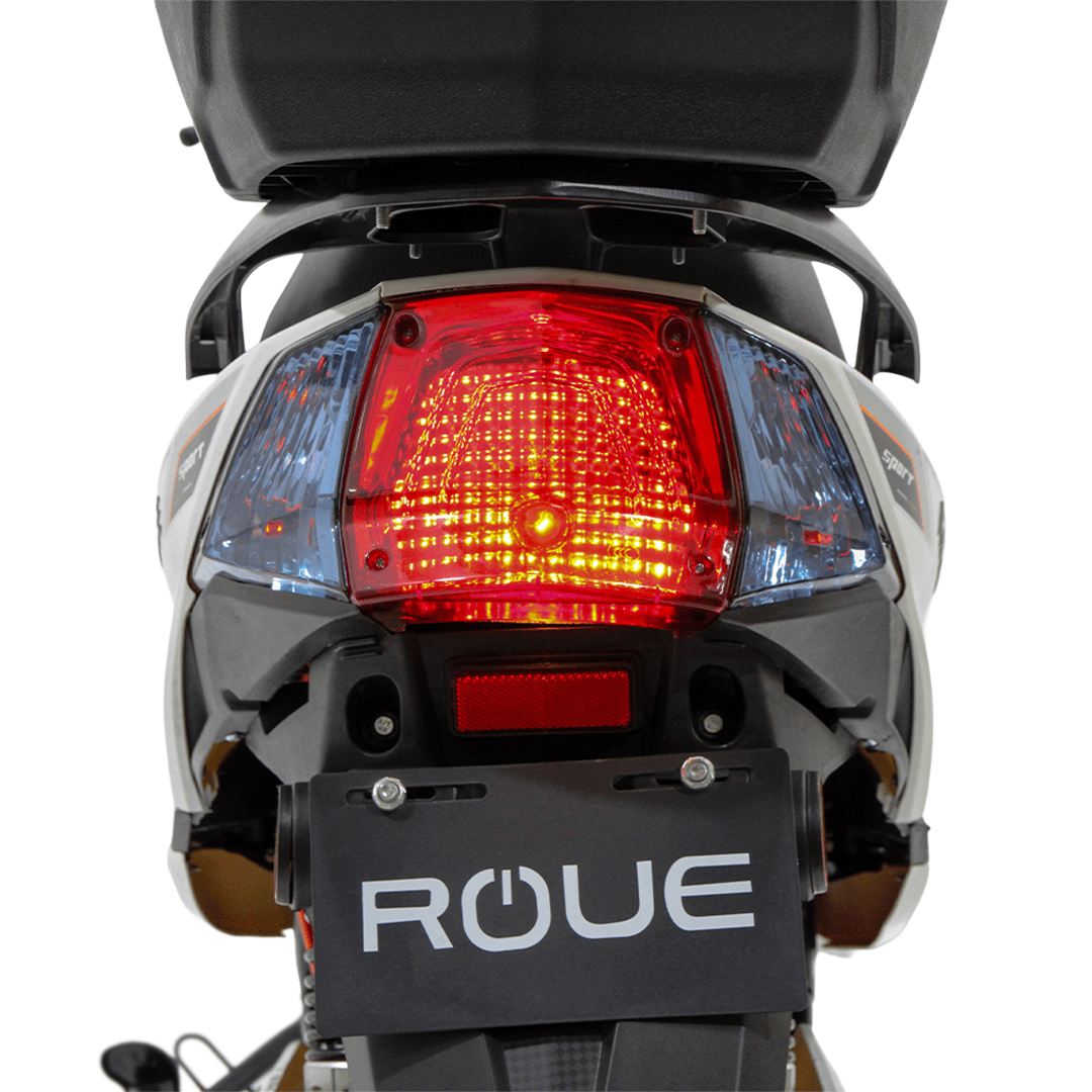 Motoneta Eléctrica Blanco y Negro ROUE ZS