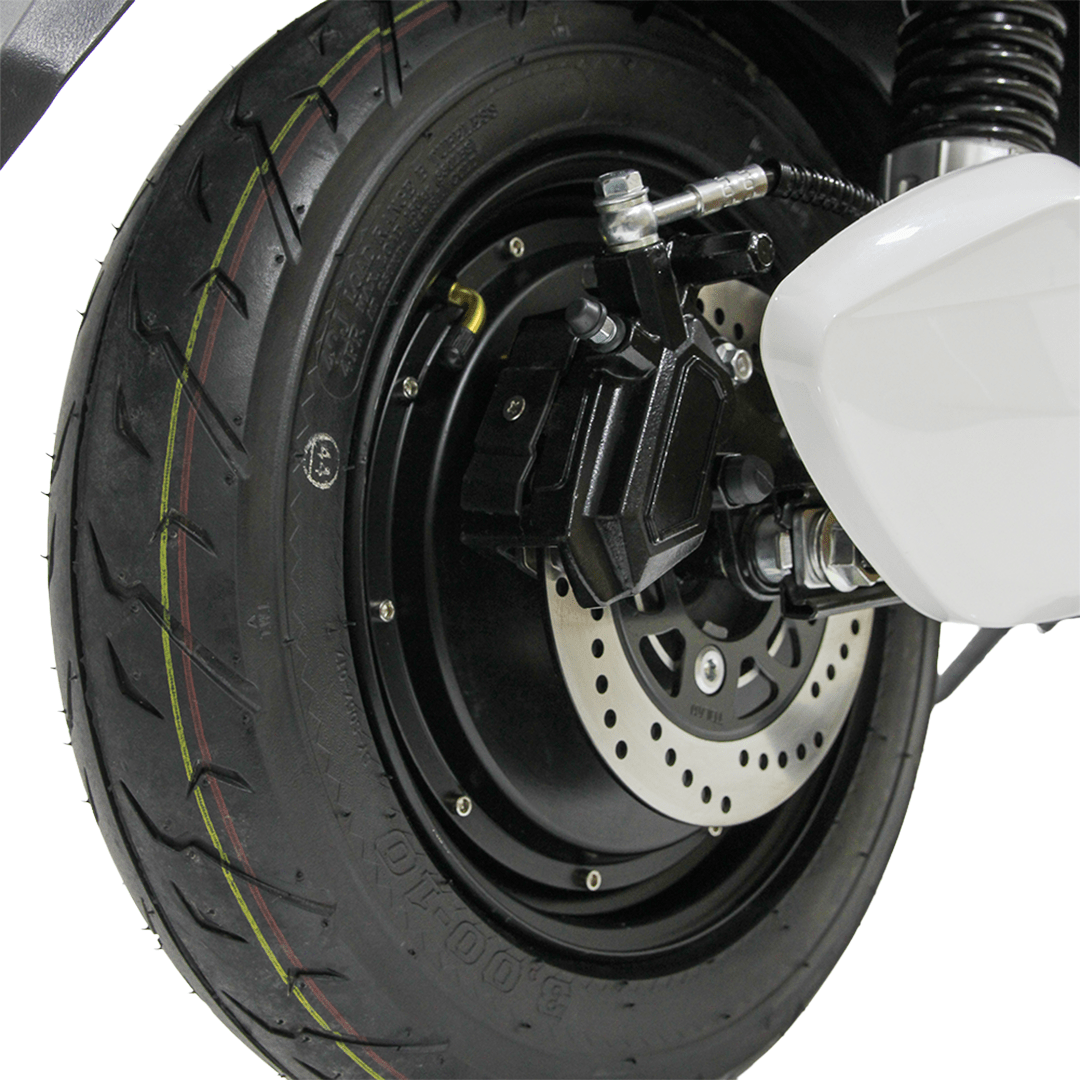 Motoneta Eléctrica Blanco y Negro ROUE ZS