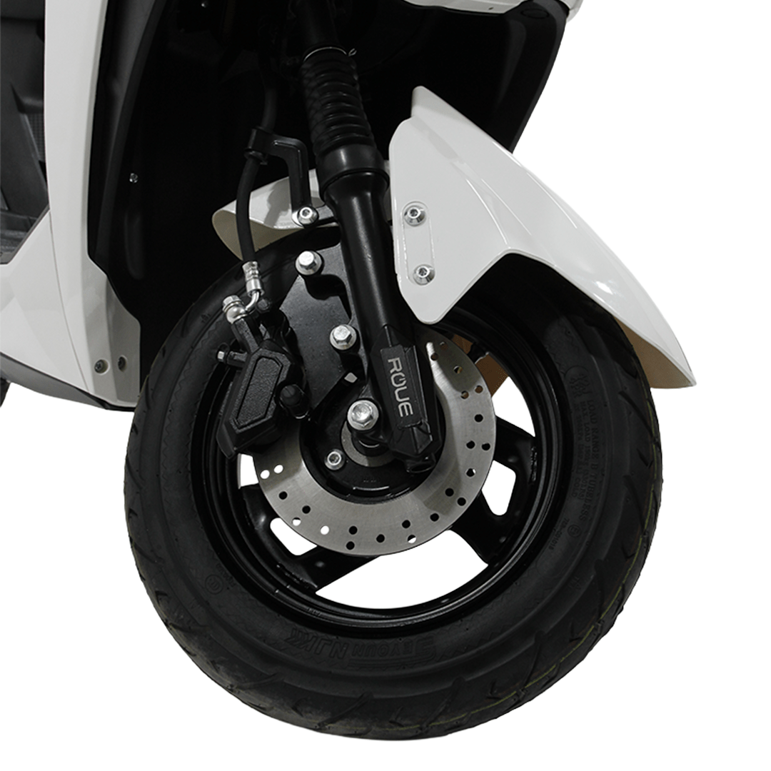 Motoneta Eléctrica Blanco y Negro ROUE ZS